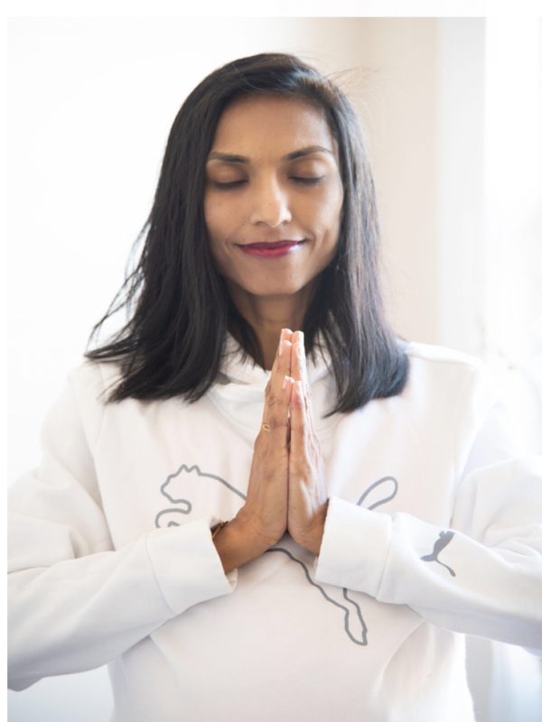 Girl Meditating Yoga Services