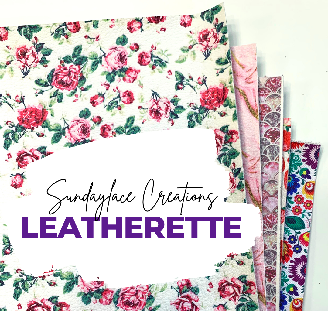 Sundaylace Leatherette Backings Beadwork