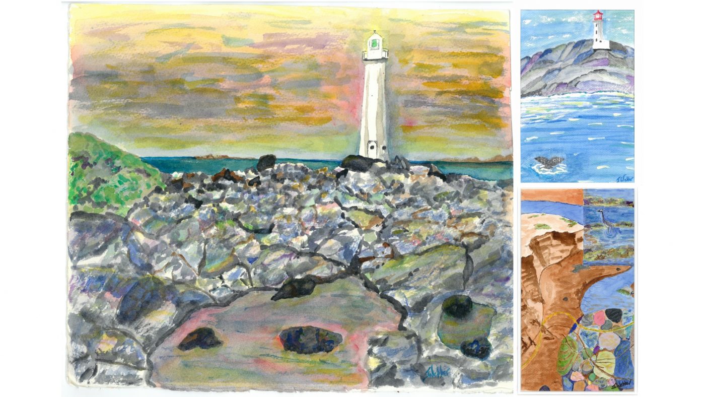 vStore Featured Art 3Ps in a Pod Art Studio - Art Cards Iconic Nova Scotia Scenes pack