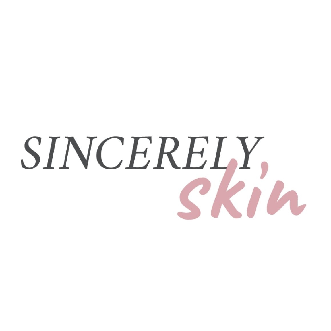 Sincerely Skin Logo Skin Care