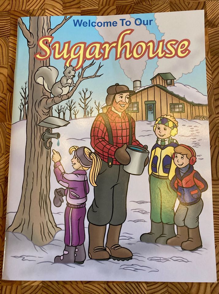 vStore feature Guidry's Maple Syrup Outfitters Sugarhouse Colouring Book