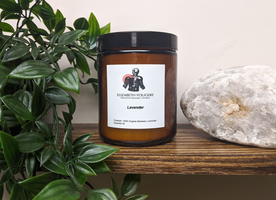 Aromatherapy Candles Organic Beeswax Elizabeth Fougere RMT