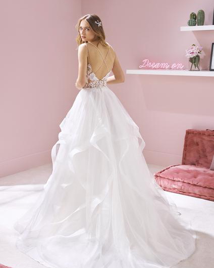 vCut back Bridal Gown featured at Halifax Tailor Main vStore image