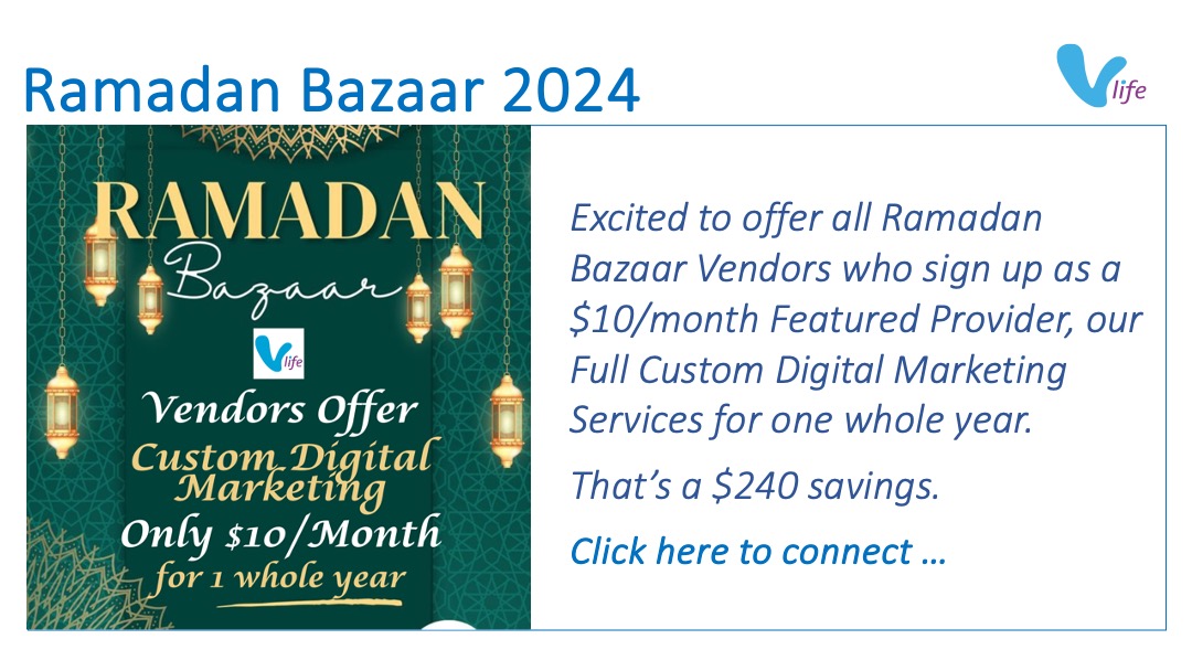 Ramadan Bazaar 2024 vLife Vendor Offer Be a Provider Thumbnail image