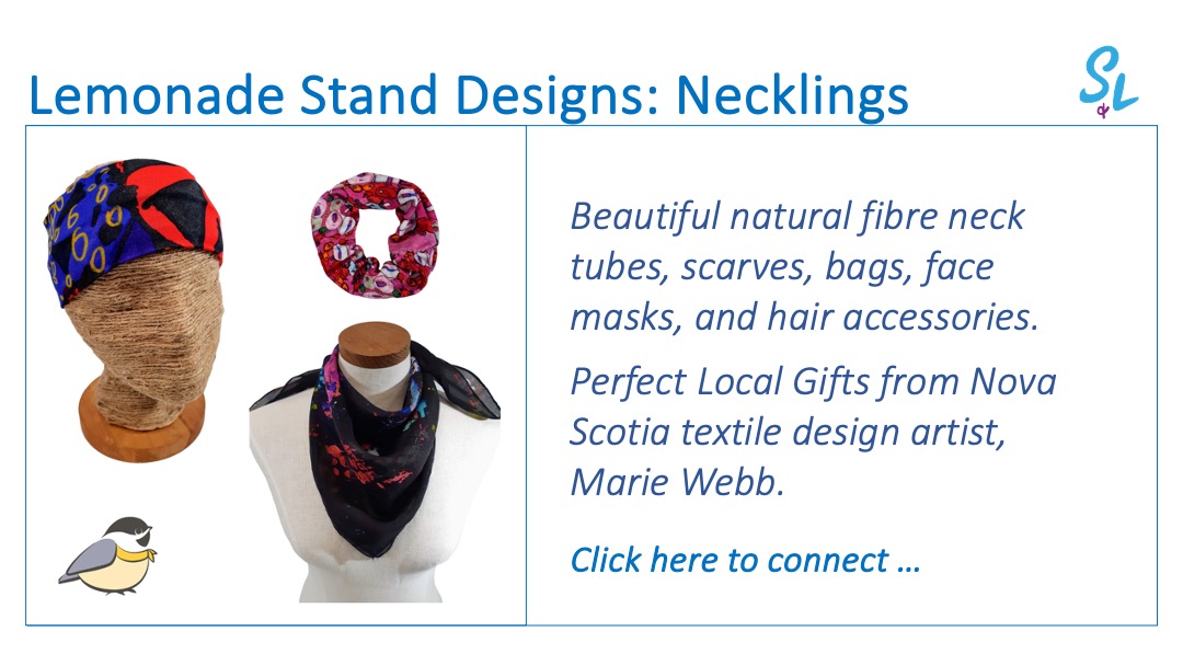 SL graphic Necklings Featured Fashion Accessories Mar 2024. Textile Designer