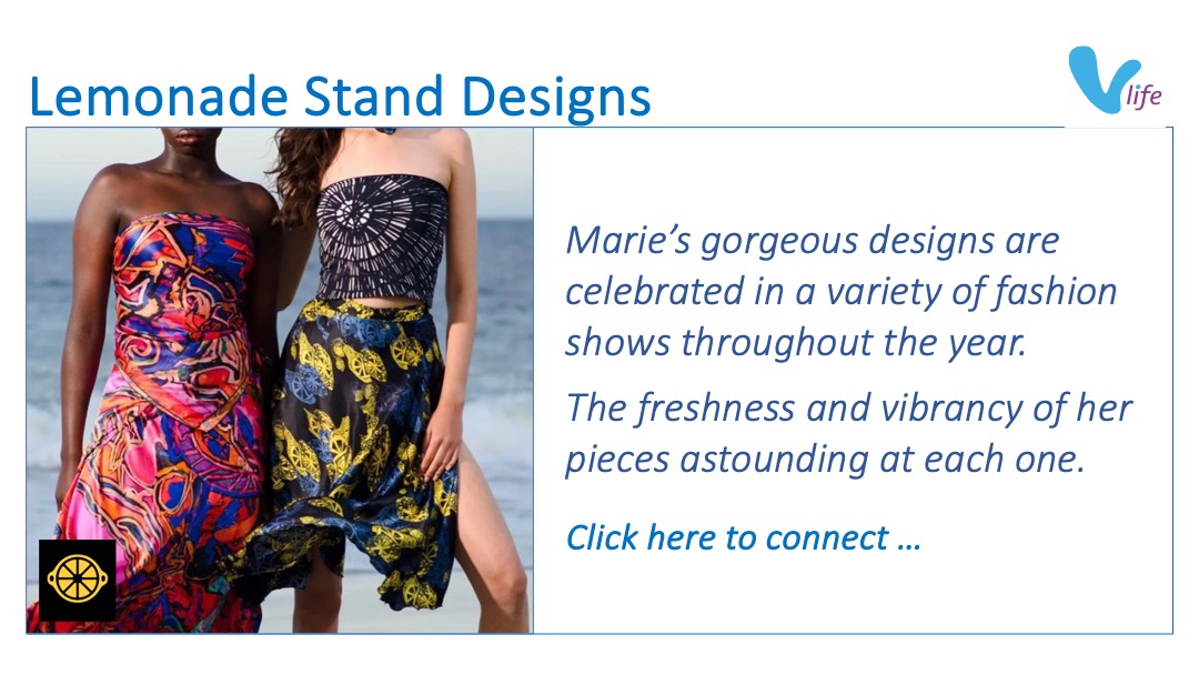 SL graphic Lemonade Stand Designs by Marie Webb Featured Fashion Events Apr 2024. Textile Design