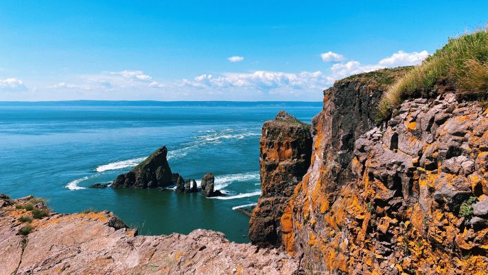 Beautiful View off Cape Split, Nova Scotia. A Nature Lover's dream. Halifax Things To Do: Bucket List Edition Small & Local Blog image